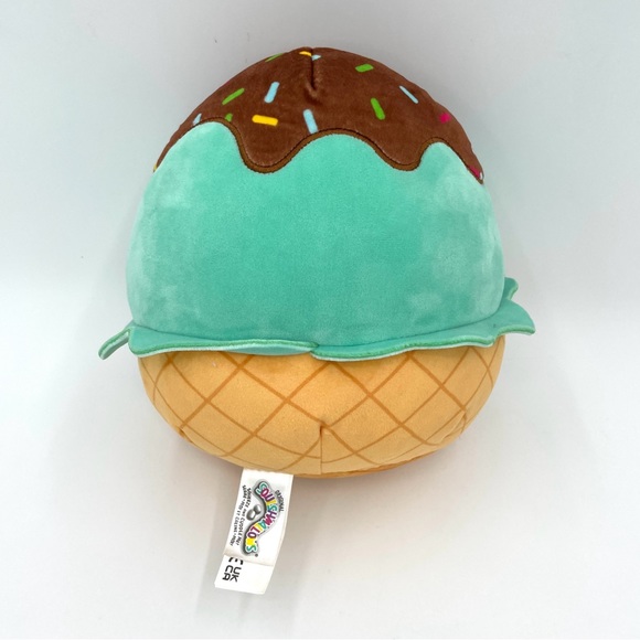 Squishmallow 9” Plush Ice Cream Scoop Mint - Picture 5 of 9